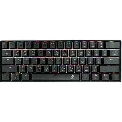 מקלדת גיימינג Dragon מכנית GPDRA MMK61 RGB שחור