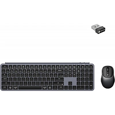 קומבו אלחוטי מקלדת ועכבר Keychron B6 G Full Size קומבו אלחוטי מקלדת ועכבר Keychron B6 G Full Size