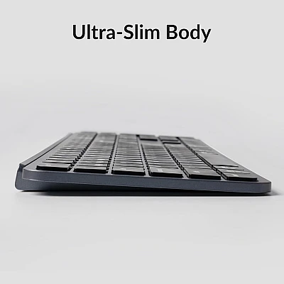 מקלדת אלחוטית Keychron B6 Pro Gray US 100% אפורה