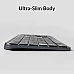 מקלדת אלחוטית Keychron B6 Pro Gray US 100% אפורה