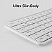 מקלדת אלחוטית Keychron B6 Pro White US 100% לבנה