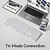 מקלדת אלחוטית Keychron B6 Pro White US 100% לבנה