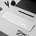 מקלדת אלחוטית Keychron B6 Pro White US 100% לבנה