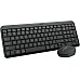 סט מקלדת ועכבר אלחוטיים Logitech MK250 Bluetooth בצבע Graphite