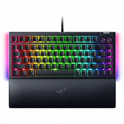 מקלדת גיימינג מכנית Razer BlackWidow V4 75% Hot-Swappable