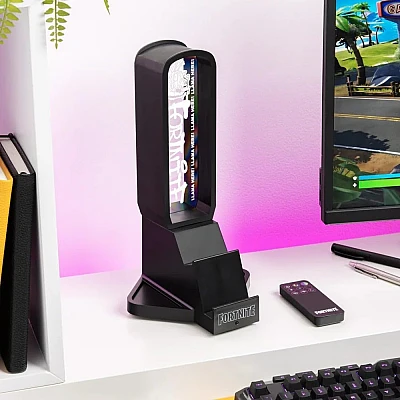 מעמד Fortnite מואר 3 ב־1 לאוזניות, שלט וטלפון מבית Paladone