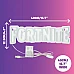 מנורת LED ניאון לתלייה בעיצוב Fortnite מבית Paladone מנורת LED ניאון לתלייה בעיצוב Fortnite מבית Paladone