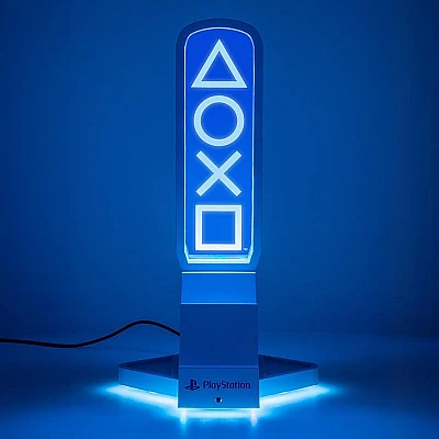מעמד 3 ב־1 עם תאורת LED PlayStation LumiStand Pro מבית Paladone מעמד 3 ב־1 עם תאורת LED PlayStation LumiStand Pro מבית Paladone