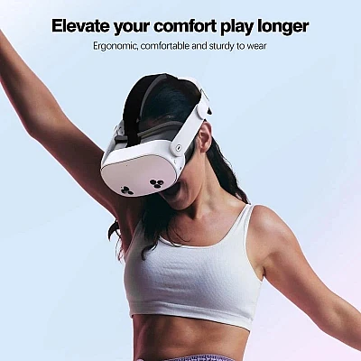 Oculus Strap White T1 – רצועת ראש נוחה ומתכווננת ל-Quest