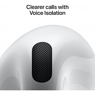 אוזניות אלחוטיות Apple AirPods 4 דגם MXP63LL/A אוזניות אלחוטיות Apple AirPods 4 דגם MXP63LL/A