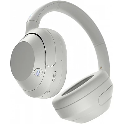 אוזניות קשת אלחוטיות Sony ULT Bluetooth ביטול רעשים צבע Off-White