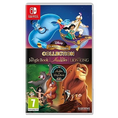 Nintendo Switch | משחק לנינטנדו סוויץ' - Disney Classic Games: Aladdin, Jungle Book and The Lion King