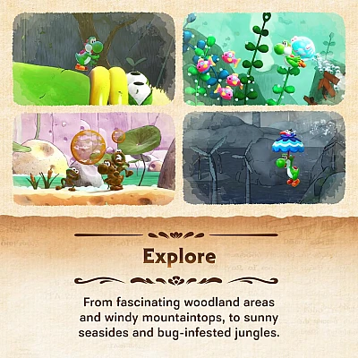 משחק Yoshi and the Mysterious Book ל-Nintendo Switch 2 משחק Yoshi and the Mysterious Book ל-Nintendo Switch 2