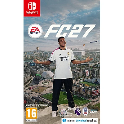 EA Sports FC 27 משחק כדורגל ל־ Nintendo Switch משחק פיזי (הזמנה מוקדמת תאריך השקה 25.09.2026)