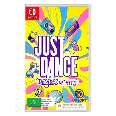 Just Dance: Decades of Hits ל-Nintendo Switch – קוד דיגיטלי בקופסה