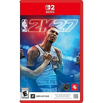 NBA 2K27 Standard Edition ל-Nintendo Switch 2 – Code in Box (הזמנה מוקדמת תאריך השקה 04.09.2026)