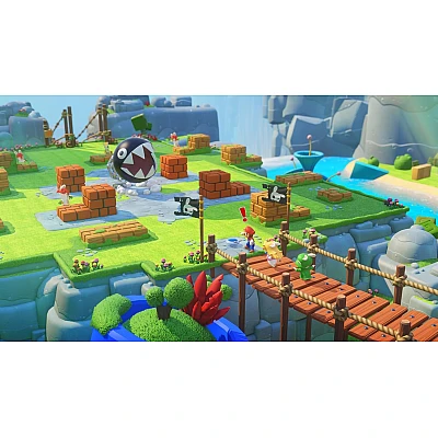 Nintendo Switch V2 32GB באנדל קונסולת ניידת נינטנדו סוויץ’ כולל משחק Mario + Rabbids Kingdom Battle Nintendo Switch V2 32GB באנדל קונסולת ניידת נינטנדו סוויץ’ כולל משחק Mario + Rabbids Kingdom Battle