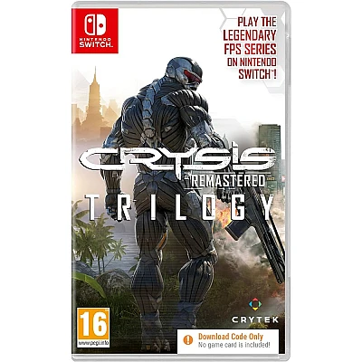 Crysis Remastered Trilogy משחק ל- Nintendo Switch (מגיע כקוד הורדה דיגיטלי)