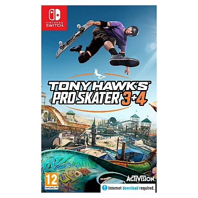 משחק לנינטנדו סוויץ' - Tony Hawk's Pro Skater 3 + 4 | Nintendo Switch