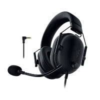 Razer BlackShark V2 X for PlayStation – אוזניות גיימינג בצבע שחור חוטיות 3.5 מ״מ