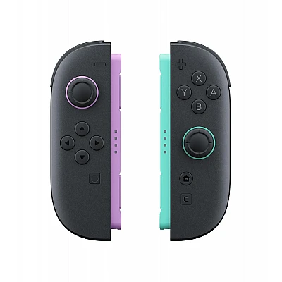זוג בקרי Nintendo Switch 2 Joy-Con 2 (L)/(R) – Light Purple / Light Green