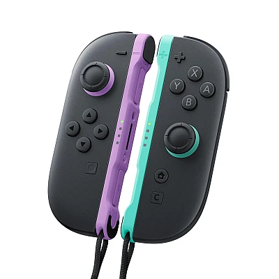 זוג בקרי Nintendo Switch 2 Joy-Con 2 (L)/(R) – Light Purple / Light Green