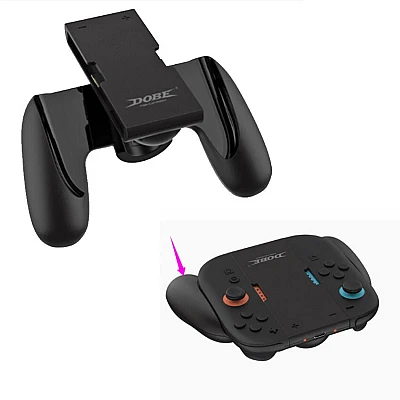 DOBE ידית אחיזה לשני Joy-Con לשלט אחד - תואם Nintendo Switch 2 DOBE ידית אחיזה לשני Joy-Con לשלט אחד - תואם Nintendo Switch 2