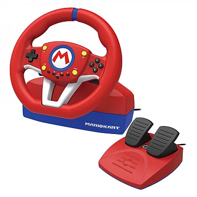 הגה מרוצים ודוושות HORI Mario Kart Racing Wheel Pro Mini for Nintendo Switch
