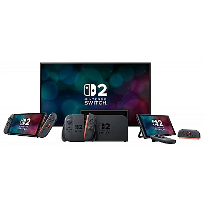 קונסולת משחק Nintendo Switch 2 256GB – אדום/כחול ומשחק Sonic X Shadow Generations Edition | יבואן רשמי