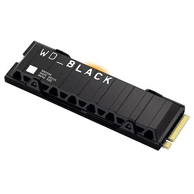 כונן פנימי SSD עם צלעות קירור WD BLACK SN850X NVMe SSD 1TB With HS לסוני 5 ומחשב