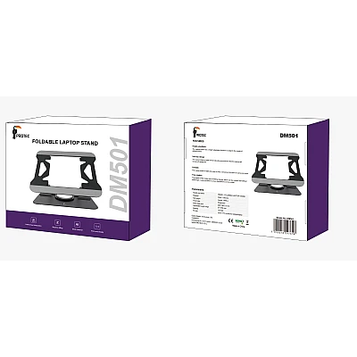 סטנד אלומיניום יוקרתי מתכוונן למחשב נייד Protec DM501