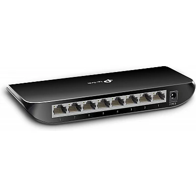 מתג רשת TP-Link TL-SG1008D עם 8 יציאות Gigabit