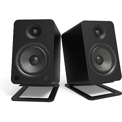 תוספת מעמד לרמקולים Kanto S4 Desktop Speaker Stands for Midsize Speakers Black