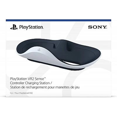 PlayStation VR2 Sense controller charging station - מטען מקורי כפול לשני שלטים מציאות מדומה
