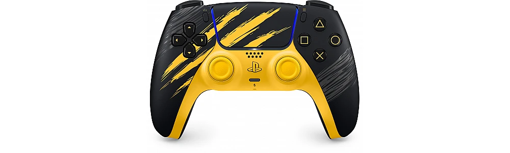 בקר אלחוטי PlayStation DualSense - Marvel's Wolverine Battle Yellow Limited Edition בקר אלחוטי PlayStation DualSense - Marvel's Wolverine Battle Yellow Limited Edition