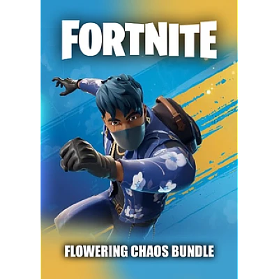 PlayStation 5 Slim 1TB עם כונן דיסקים כולל שובר למשחק Fortnite Flowering Chaos – יבואן רשמי