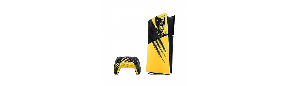 קונסולת PlayStation 5 Slim Digital Edition 825GB Marvel's Wolverine Battle Yellow Limited Edition Bundle - יבואן רשמי קונסולת PlayStation 5 Slim Digital Edition 825GB Marvel's Wolverine Battle Yellow Limited Edition Bundle - יבואן רשמי