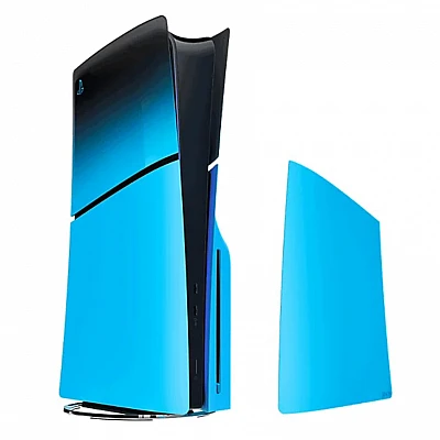 כיסוי מקורי לקונסולה פלייסטיישן 5 - PS5 Cover Set Slim Blu Ray/ Digital Rhythm Blue