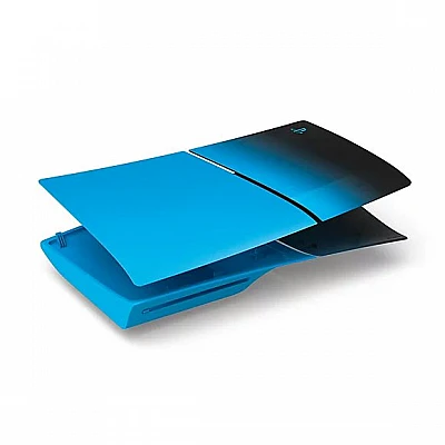 כיסוי מקורי לקונסולה פלייסטיישן 5 - PS5 Cover Set Slim Blu Ray/ Digital Rhythm Blue