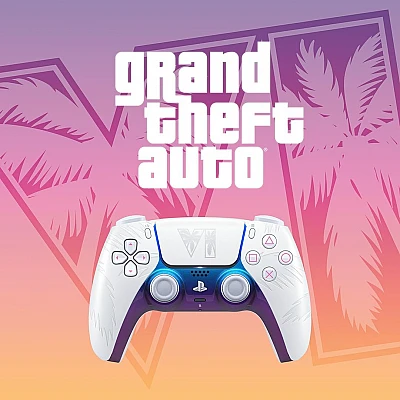 Grand Theft Auto VI ל-PS5 + בקר DualSense GTA VI לבן + רמקולים PULSE Elevate לבנים Grand Theft Auto VI ל-PS5 + בקר DualSense GTA VI לבן + רמקולים PULSE Elevate לבנים