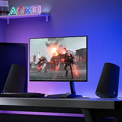 Grand Theft Auto VI ל-PS5 + בקר DualSense GTA VI שחור + רמקולים PULSE Elevate שחורים Grand Theft Auto VI ל-PS5 + בקר DualSense GTA VI שחור + רמקולים PULSE Elevate שחורים