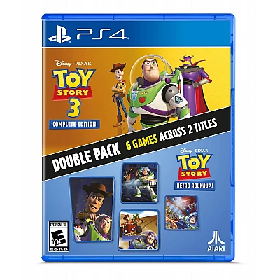 Toy Story: Retro Roundup! + Toy Story 3 Complete Edition Double Pack ל-PS4