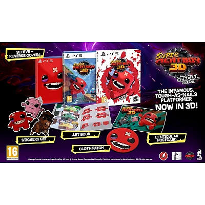 Super Meat Boy 3d מהדורת אספנים ל-PS5