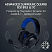 אוזניות גיימינג אלחוטיות Razer BlackShark V3 X HyperSpeed for PlayStation בצבע שחור