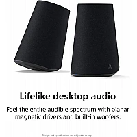 רמקולים אלחוטיים Sony PULSE Elevate ל-PS5 ולמחשב – שחור