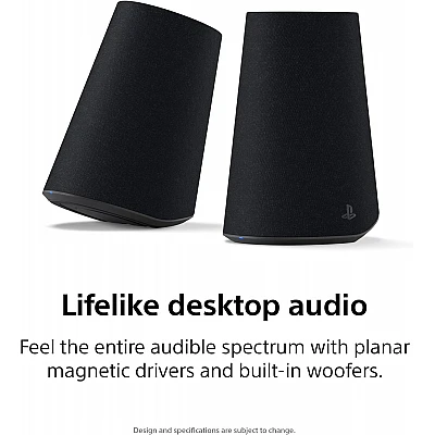 רמקולים אלחוטיים Sony PULSE Elevate ל-PS5 ולמחשב – שחור