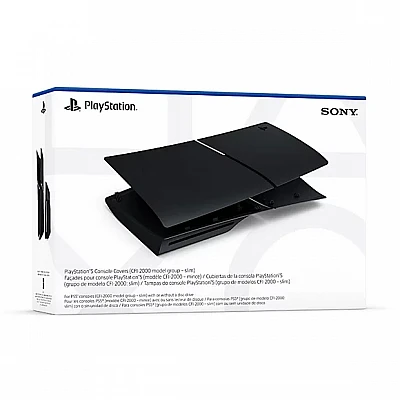 כיסוי מקורי לקונסולה פלייסטיישן 5 - PS5 Cover Set Slim Blu Ray/ Digital Midnight Black