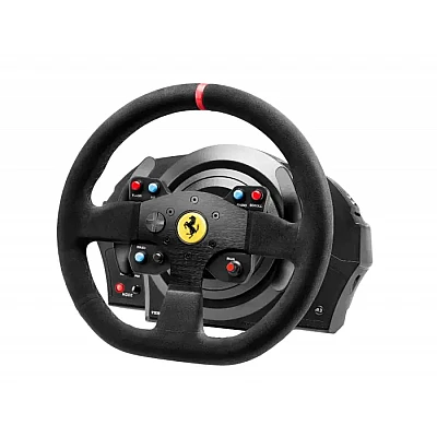 הגה מירוצים עם דוושות Thrustmaster T300 Ferrari Alcantara