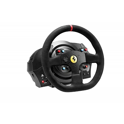 הגה מירוצים עם דוושות Thrustmaster T300 Ferrari Alcantara