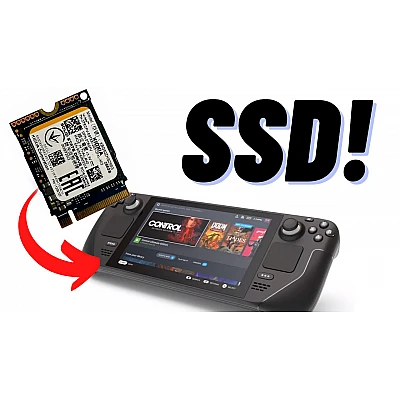 חלקי חילוף להחלפה עצמית | 1TB SSD שדרוג זיכרון פנימי מיועד ל-Steam Deck